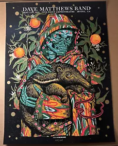 Dave Matthews Band Official Show Poster September 11, 2021 Irvine, CA. Munk One - Bild 1 von 9