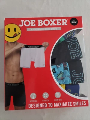 Joe Boxer Performance Mens Boxer Briefs Choose medium 4 pair (#2) - Image 1 of 4