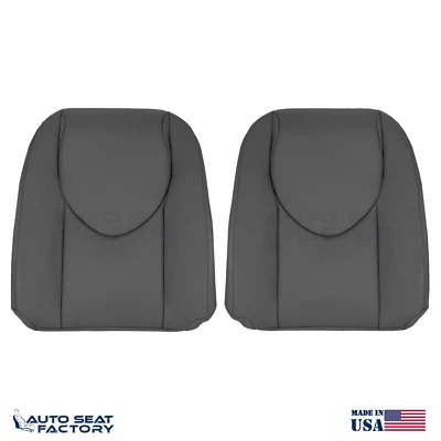Cubiertas de asiento de vinilo negras perforadas para techo izquierdo y derecho Toyota RAV4 2006-2012 Foto 1 de 4