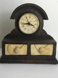 Richard Ward Winchester Oficina Decoración Bola Reloj Putter Escritorio Resina Golfista 6"T - Imagen 1 de 12
