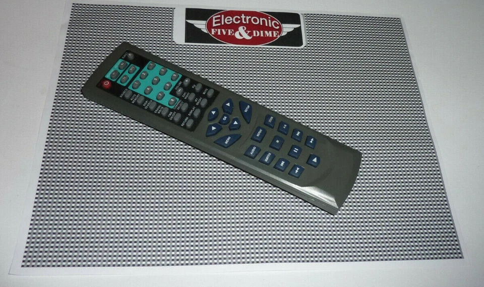 Audiovox 13641960 DVD Monitor Entertainment System Remote Controller - Image 1 of 1