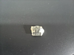 IFB - 25 Years Service Iowa Farm Bureau Sterling Silver Lapel Pin Vintage - Picture 1 of 4