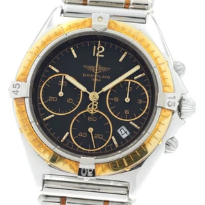BREITLING Chronomat 36 80350 Date black Dial Quartz Ladies Watch_881808 - Picture 1 of 6