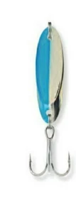 Mister Twister       Mister Spoon       1/8oz            Nickel / Blue  - Picture 1 of 1