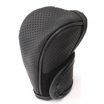 Car Manual Automatic Shift Knob Shifter Gear Protector Cover Leather Accessories - Image 1 of 4