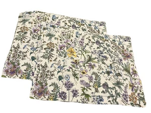 2er Set Rachel Ashwell Standard Kissenbezüge Floral Wildflower sehr guter Zustand Shabby Chic - Bild 1 von 6