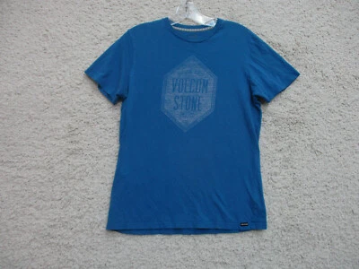 Volcom Shirt Adult Small Adult Blue 100% Organic Cotton Modern Fit Casual Mens S - Image 1 of 4