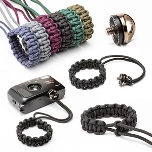 UK Handmade, Mil-Spec 550 Paracord Camera Wrist Strap & Universal Thread Adapter - Picture 1 of 17