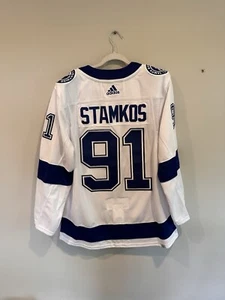 Adidas Authentic Tampa Bay Lightning Steven Stamkos Jersey - Size 52 - Picture 1 of 4