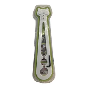 Cat Door Holder Latch Adjustable White Alternative Installs Fast Strap - Picture 1 of 5