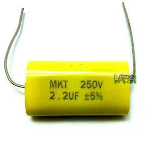 Condensador de película de poliéster metalizado 5 % tweeter cruzado de audio 10 un.2uF 250V - Imagen 1 de 6
