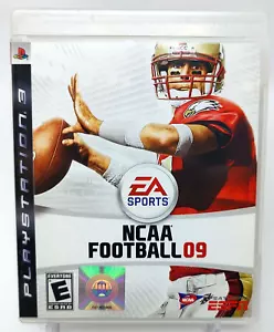NCAA Football 09 PlayStation 3 PS3 manuale incluso testato e funzionante - Foto 1 di 3