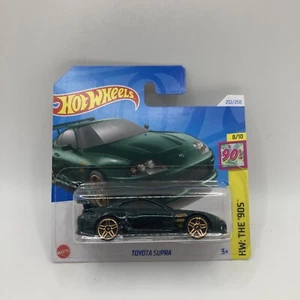2024 Hot Wheels Case P Mainline Green Toyota Supra SHORT CARD Rare HW The 90’s - Picture 1 of 4