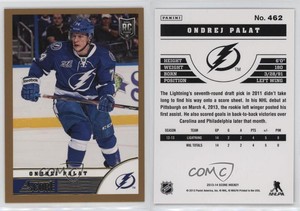 2013-14 Score Gold Ondrej Palat #462 Rookie RC