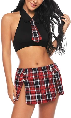 Lencería Sexy Prendas para dormir Encaje Mujeres Tanga Vestido Ropa interior Babydoll Prendas para dormir Foto 1 de 4