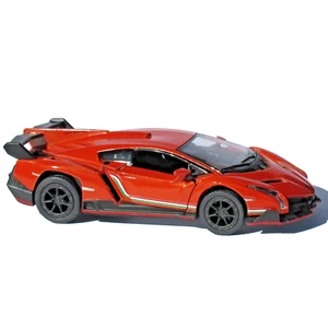 Lamborghini Veneno 1/36, Metallic Orange, Friction-Back - Kinsmart KT5367 - Picture 1 of 4