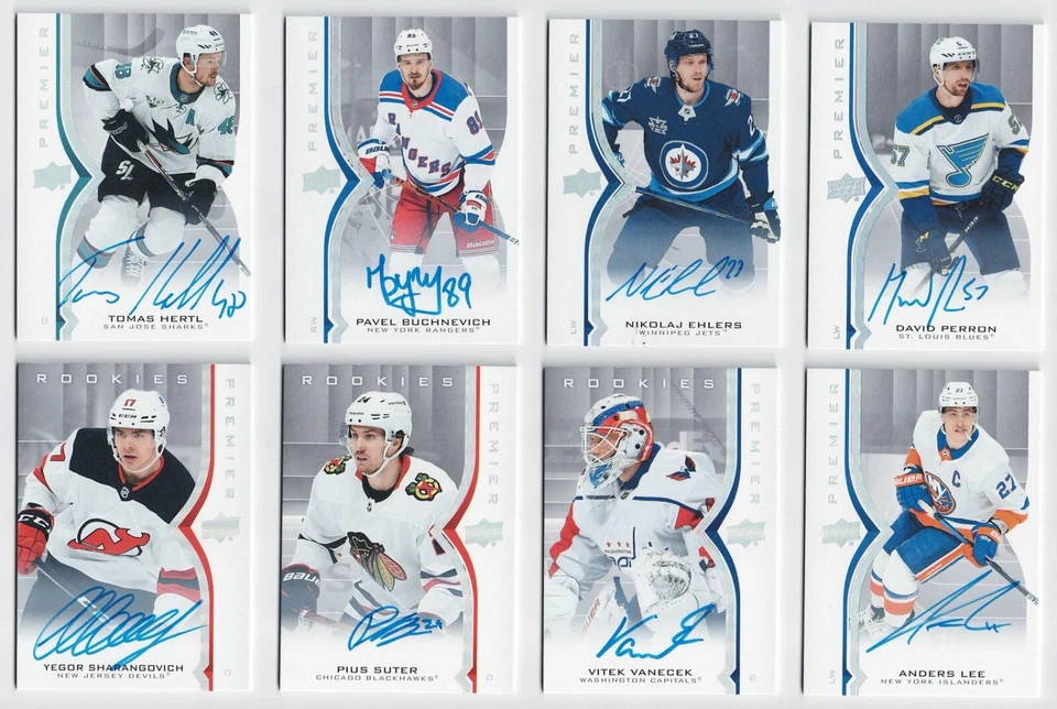 2020-21 Upper Deck Premier Base Set and Rookies Autograph Auto Pick From List !! - Image 1 of 1