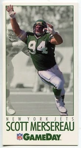 1992 GameDay #168 Scott Mersereau New York Jets - Foto 1 di 2