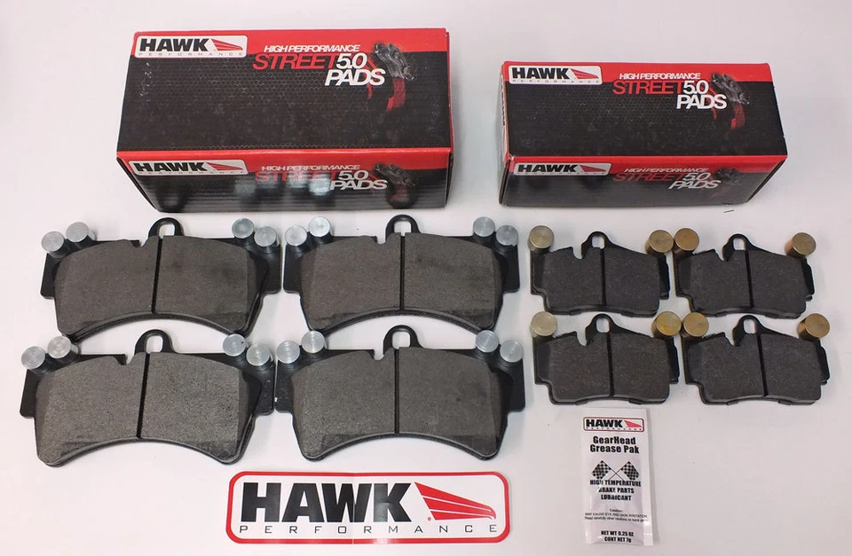 Pastillas de freno delanteras y traseras Fast Road Hawk HPS 5,0 para Audi Q7 Foto 1 de 1