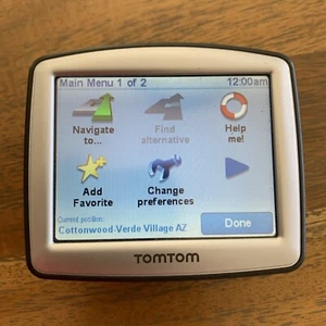 TomTom XL N14644 GPS Navigation Touch 3” Screen Unit Works - Picture 1 of 5