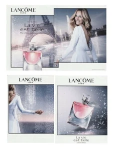 Publicité papier glacé - La Vie est Belle de Lancôme 2 pages recto verso - Picture 1 of 1