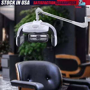 1250w Wall Mount Hair Hood Dryer Beauty Salon Equipment Adjustable Swing Arm - Picture 1 of 11