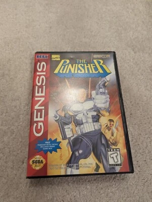 The Punisher Sega Genesis Capcom Marvel 1994 - Image 1 of 4