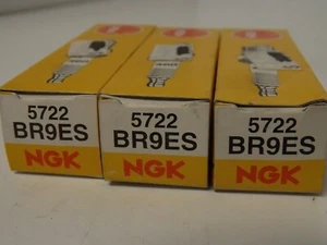 NGK BR9ES / 5722 spark plug  pack of 3 each - Picture 1 of 4