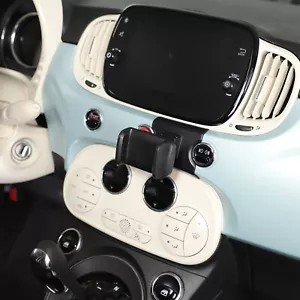 Armaturenbrett Handy halterung Kfz- Halterung Passend Für Fiat 500 Abarth 595 - Picture 1 of 11