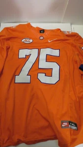 Nike Clemson Tigers #75 Mitch Hyatt Orange Sewn On Jersey Size XXL - Bild 1 von 6