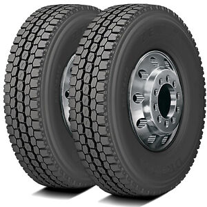 2 Tires Zenna DR-750 225/70R19.5 Load G 14 Ply Drive Commercial