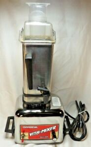 COMPLETE Vitamix Commercial Vita Mixer Maxi 4000 Stainless Steel Blender $289R