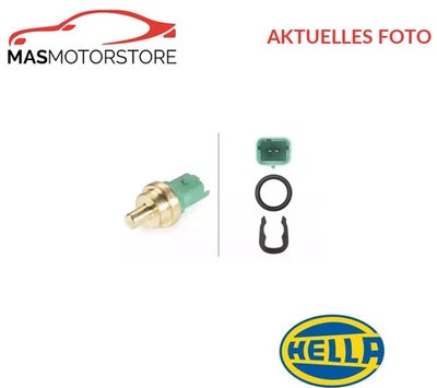KÜHLMITTELTEMPERATURSENSOR LINKS HELLA 6PT 009 309-391 I NEU OE QUALITÄT - Image 1 of 4