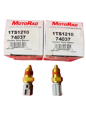 LOTE DE 2 sensores de temperatura de refrigerante 1TS1210 para Ford Lincoln Mazda Mercury L4 L6 Foto 1 de 3