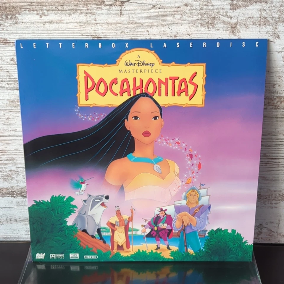 Pocahontas (1996, Laserdisc, 5741 AS) Letterbox Animated Disney  THX Stereo - Image 1 of 4