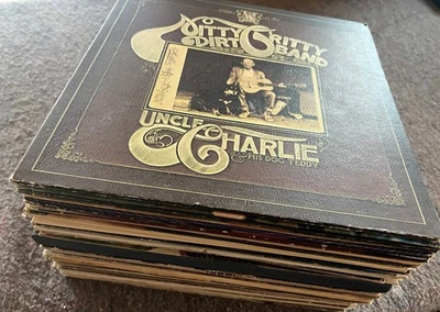 Lot of 40x AMERICANA/FOLK/C&W/HONKY TONK/Alt-Country/SSW 1960s-70s LPs #2 Foto 1 de 4