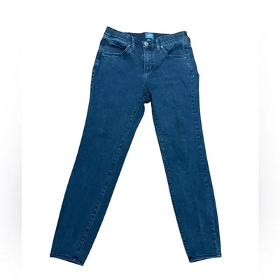 Pantalones de mezclilla ajustados Jag Jeans para mujer talla 6 azul profundo Foto 1 de 4