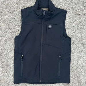 Chaleco negro resistente al agua Ariat Boy’s M 10/12 Vernon 2.0 Softshell #10024058 - Imagen 1 de 13