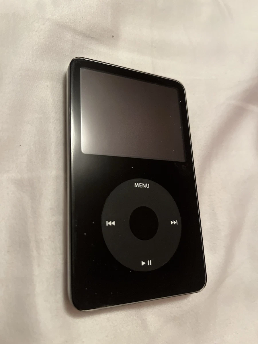 30GB Apple iPod 30GB Classic 5th Gen Black / Silver (Model A1136