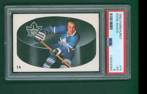 1962 Parkhurst Hockey Card - #14 Eddie Shack, PSA 5 EX - Picture 1 of 2