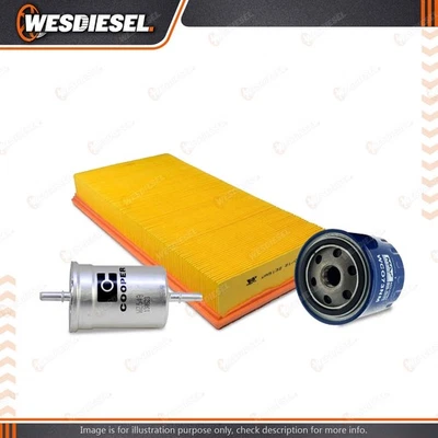 Wesfil Oil Air Fuel Filter Service Kit fits Citroen XM 3.0L 1997-2000 - image 1 of 2