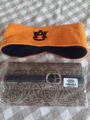 Lote de 2 billeteras accesorios collage tigres universitarios castaño rojizo para mujer Foto 1 de 4