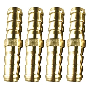 4Pcs 5/16" 8mm to 8mm Straight Hose Barb Coupler Fitting Reducer Adapter lk - Picture 1 of 4
