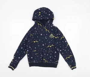 M&S Girls Blue Harry Potter Hoodie 10-11 Years Pullover - Picture 1 of 12