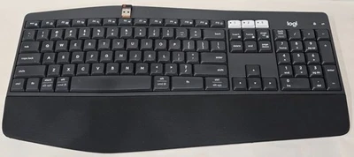 Teclado PC Logitech K850 inalámbrico Bluetooth -- con dongle Foto 1 de 4