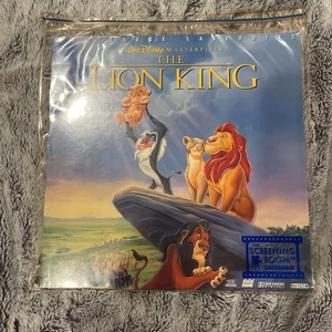 Walt Disney’s The Lion King Laserdisc Letterbox Edition Movie Disney Classic - Picture 1 of 2