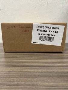 2024-25 Panini Select Serie A Soccer International Hobby 12-Box Case - Picture 1 of 1