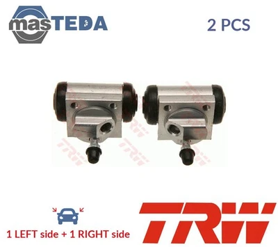 BWF336T DRUM WHEEL BRAKE CYLINDER PAIR REAR TRW 2PCS NEW OE REPLACEMENT - Image 1 of 4
