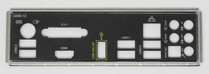 Gigabyte GA-AX370-Gaming 3 - ATX Blende Slotblende IO Shield Slotblech (#26504) - Photo 1/1