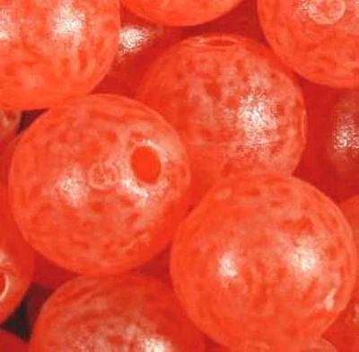 TroutBeads Mottled Trout Beads Fishing Bait Natural Roe Size 8mm Package of 30 - Image 1 of 2